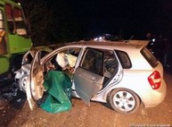 В лобовом столкновении под Харьковом погибли два человека (ФОТО)