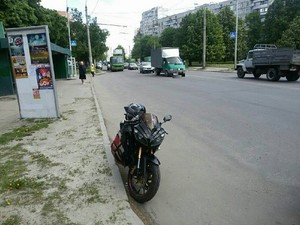 В Харькове мотоциклист сбил пешехода (ФОТО)