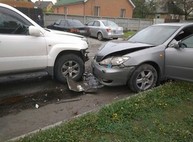 В лобовом столкновении двух иномарок пострадали женщина и ребенок (ФОТО)