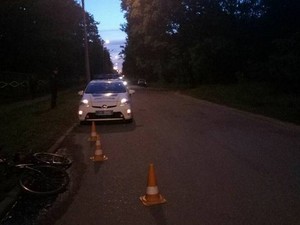 В Харькове в ДТП пострадала пожилая велосипедистка (ФОТО)