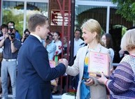 Светличная: Наши ученики - самые умные и талантливые в Украине (ФОТО)