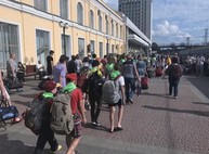 Харьковские школьники отправились в лагерь «Жемчужина Черноморья» под Одессой