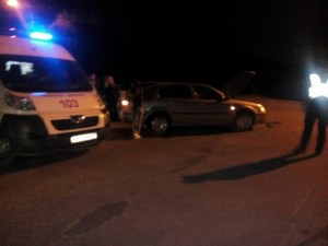 На Холодной Горе иномарка врезалась в «Жигули» (ФОТО)