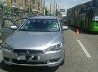 На Холодной Горе иномарка сбила пешехода (ФОТО)