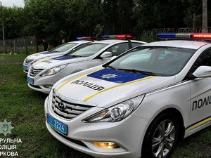 Дорожная полиция приступила к патрулированию на трассе Харьков-Киев (ФОТО)