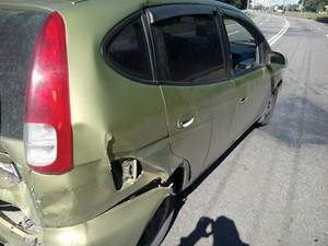В ДТП на Деревянко пострадал водитель иномарки (ФОТО)