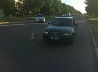 На Салтовке иномарка сбила пешехода (ФОТО)