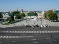 В центре Харькова перекрыто движение транспорта