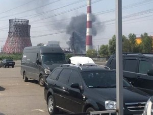 Под Харьковом горят склады в районе ТЭЦ-5 (ФОТО)