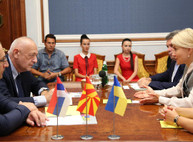Юлия Светличная пригласила послов Сербии и Македонии принять участие в международном экономическом форуме