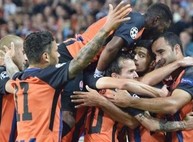 «Шахтер» выиграл у «Наполи» со счетом 2:1