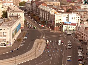 Харьков с высоты — исторический центр