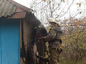 Сегодня у себя дома в пожаре погиб 48-летний мужчина (ФОТО)