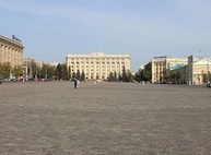 Сегодня из-за мероприятия перекрыто движение транспорта на пл. Свободы