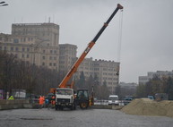 Новогодний каток в центре Харькова начали стоить в начале ноября