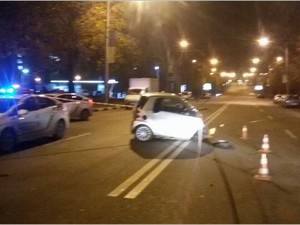 В Харькове - ДТП с участием пяти машин
