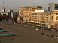 Место Свободы в Харькове перекрыли