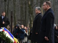 Как проходит визит Порошенко и Дуды в Харьков: фото