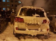 В Харькове пострадал автомобиль родственников судьи по делу ДТП на Сумской