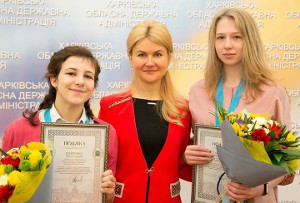 Светличная поздравила харьковчанок, победивших в Европейской математической олимпиаде