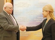 Юлия Светличная провела встречу с Генеральным консулом ФРГ Вольфгангом Мьоссингером