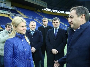 Стадион «Металлист» является одной из лучших арен Украины - президент ФФУ