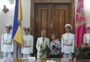 Волонтёр «Станции «Харьков» Лариса Веселянская награждена медалью