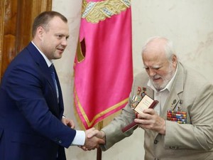 Харьковчанам, ликвидаторам аварии на ЧАЭС, вручены государственные награды