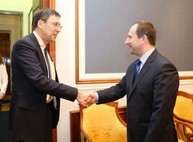 Игорь Райнин и Джон Хербст обсудили перспективы сотрудничества США и Украины