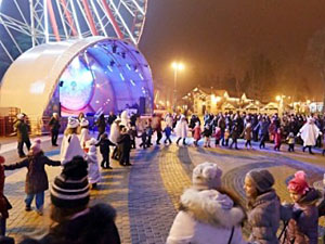 Как пройдет встреча Нового года в парке Горького