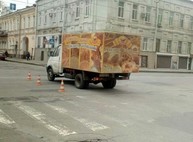 На Полтавском Шляхе полицейский «Prius» столкнулся «Газелью» (ФОТО)