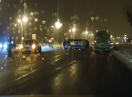 ДТП: перевернулась машина (ВИДЕО)