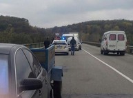 На выезде из Харькова столкнулись четыре иномарки (ФОТО)