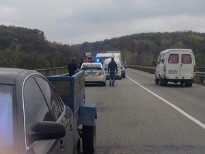 На выезде из Харькова столкнулись четыре иномарки (ФОТО)
