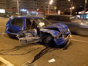 Масштабное ДТП на проспекте Гагарина (ФОТО)