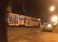 Трамвайный дрифт на Москалевке