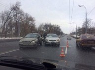 На Сумской столкнулись две иномарки (ФОТО)