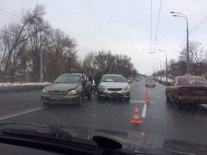 На Сумской столкнулись две иномарки (ФОТО)