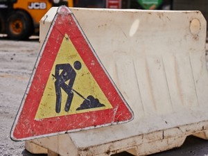На два дня улицу Руставели закрыли для движения