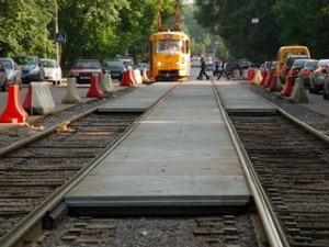 В трёх местах трамваи поменяют маршрут