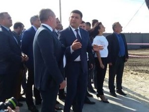 Как Гройсман буровую скважину на Шебелинке запускал (ФОТО)