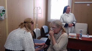 В Харькове открыли бесплатный медицинский кабинет для людей в тяжелом материальном положении