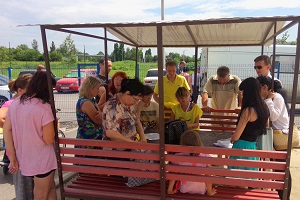 В модульном городке Харькова прошла правовая сессия