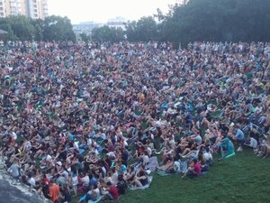 Показ проекта "Кино под открытым небом" переносится