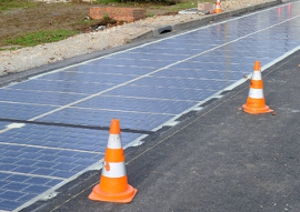 На Западе строят дороги из солнечных батарей (ФОТО, ВИДЕО)