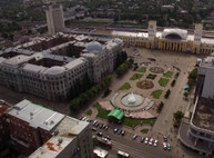 Харьков с высоты — Привокзальная площадь
