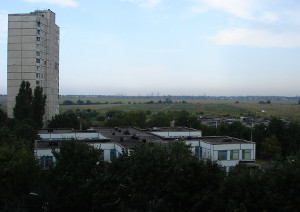 Харьков с высоты — Роганский массив