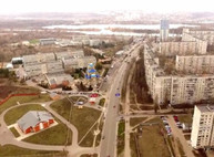 Харьков с высоты — Салтовка, ЖК «Парус»