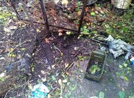 Во двор руководителя харьковского «Правого сектора» Юрия Лихоты бросили гранату (ФОТО)