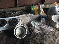 Полиция прекратила производство наркотиков на Холодной горе